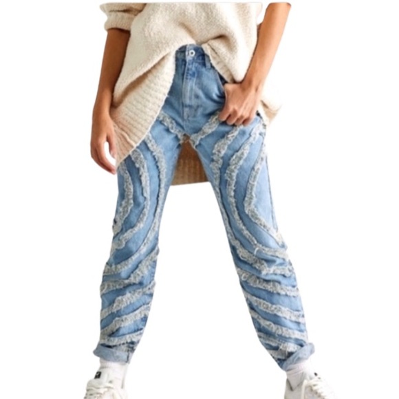 The Ragged Denim - The Ragged Priest High Rise Blue Gaze Jeans